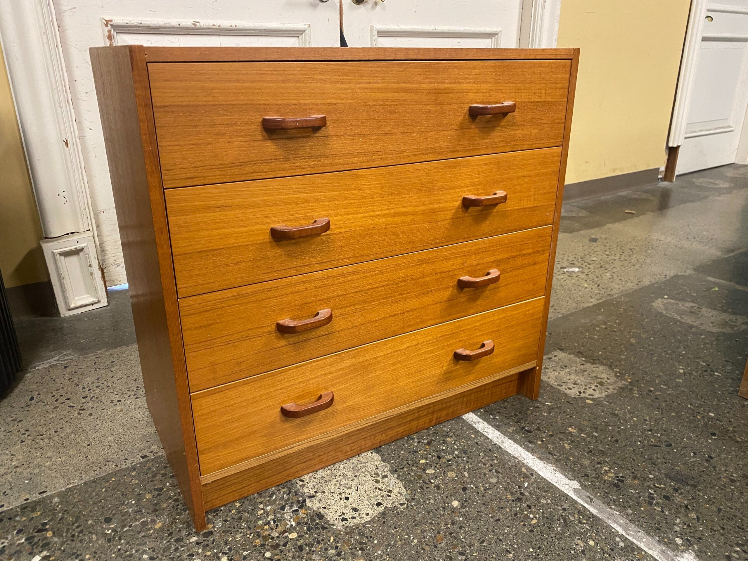 Vintage Danish Chest w/ 4 Drawers