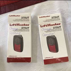 Lift master garage remote. 375UT  $25 EACH