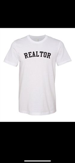 “Realtor” T-Shirt - Black On White & White On Black