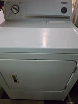 Whirlpool gas dryer refurbished works great large capacity. Can deliver install and haul.