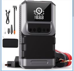 Car Jump Starter, Jump Starter Power Pack Portable, 12V Car Battery Booster Jump Starter, 2500A 4-in-1Jump Starter Power Bank, 10000mAh Car Battery Ch