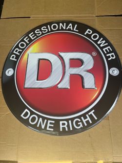 DR Professional Power Round Sign - Done Right 2’x2’ round