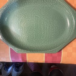 Large 1930s-40s Enamel Tray