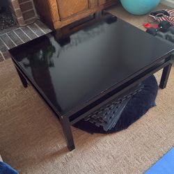 Black Coffee Table 
