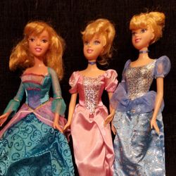 Disney Princess Dolls  3 For $10