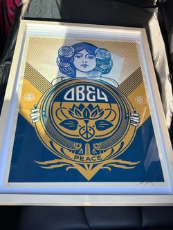 Obey giant print poster