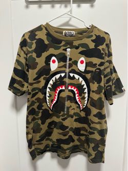BAPE Shark Camo T-Shirt WGM Size M