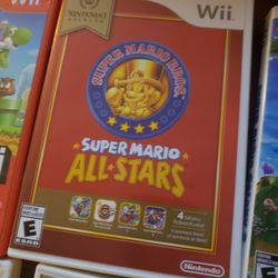 Nintendo Wii Game Super Mario All Stars Excellent Condition Works Perfectly