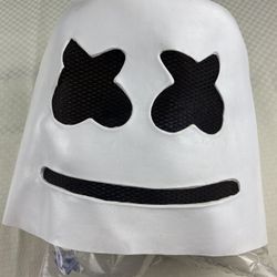 Marshmallow Halloween Mask Full Head Cover