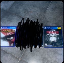 PS4 and Nintendo switch games 20 each
