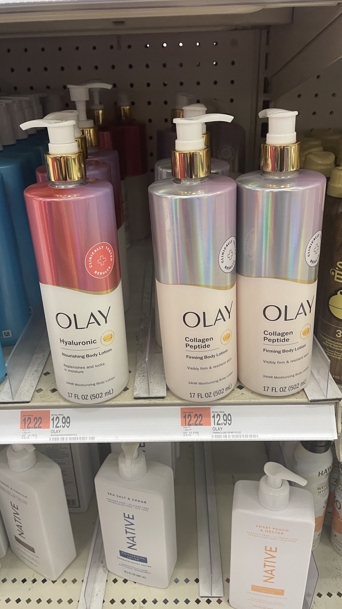 Olay Premium Body Lotion 5x$45