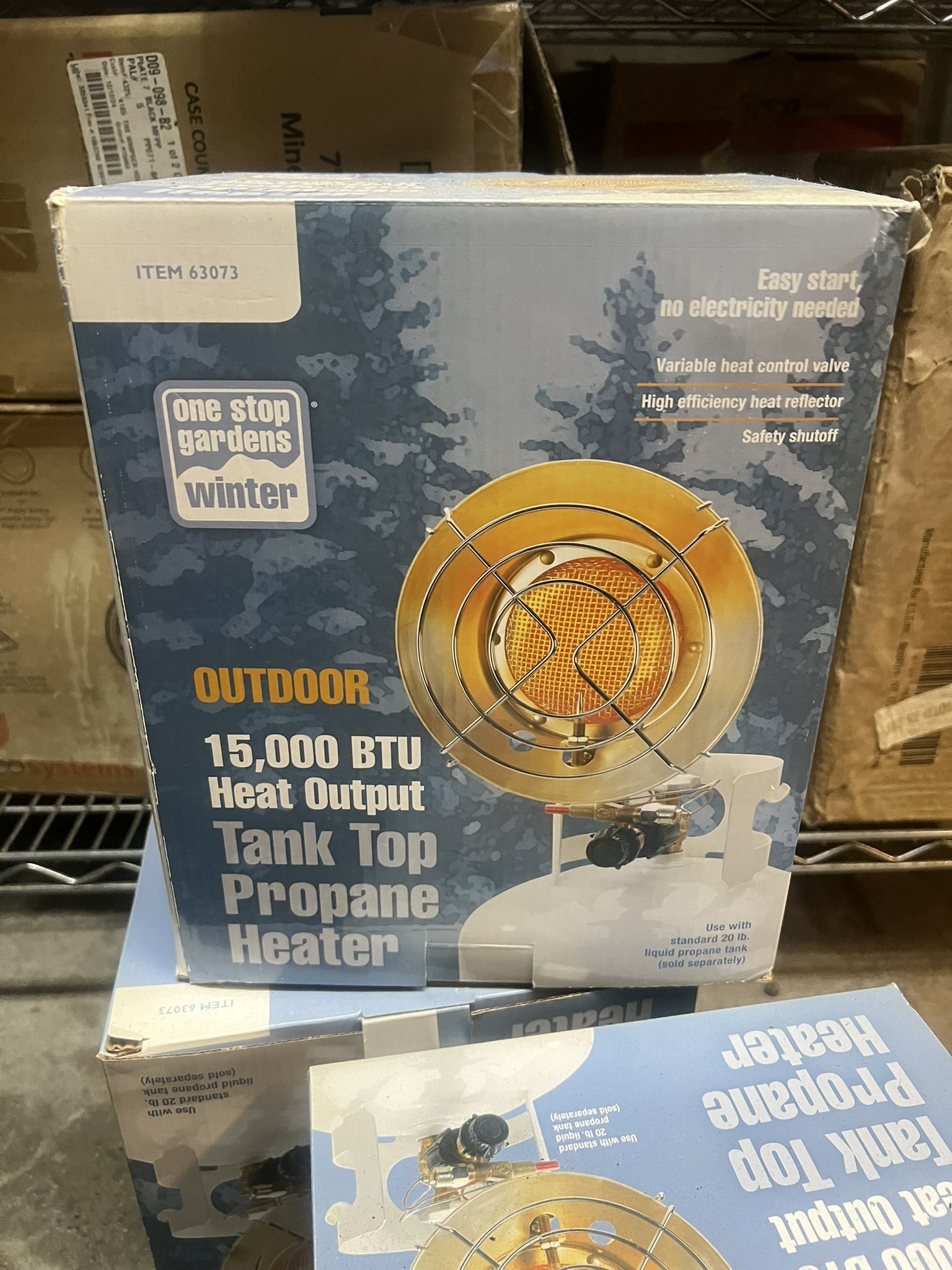 Tank Top Propane Heater 