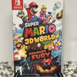 Pre Owned Tested Working Super Mario 3D World + Bowser's Fury 