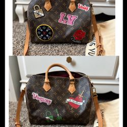 Louis Vuitton Speedy 30 Patches