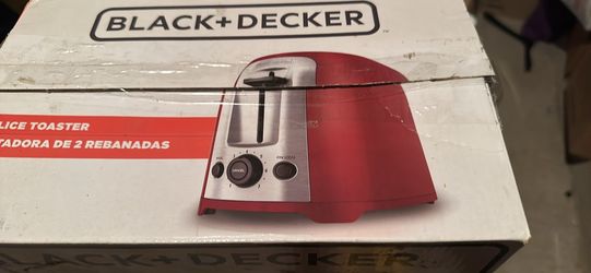 Black+ Decker toaster