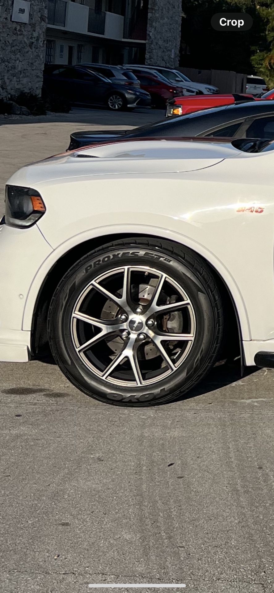 Polished Trackhawk Wheels No Tires Only Rims 
