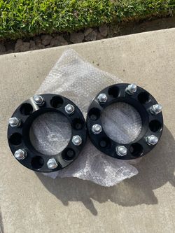 2inch" 6x139.7 Wheel Spacers (14x1.5, 108mm Bore) - Pair