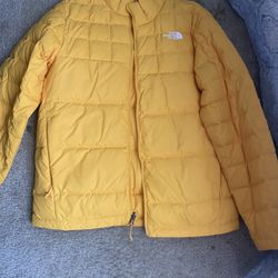 Yellow North Face Jacket 