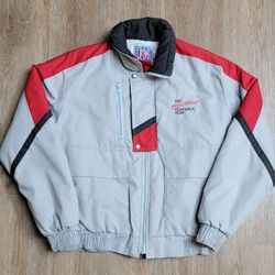 Vintage 90s Chevy Heart Beat Of America Jacket Size Medium 