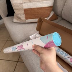 Confetti + Powder Gender Reveal Poppers