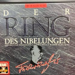 Wagner, Der Ring des Nibelungen Wilhelm Furtwangler,Italian Radio 1953,EMI Box  Set New