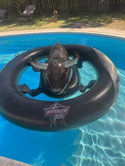 Inflatable Pool Float Bull