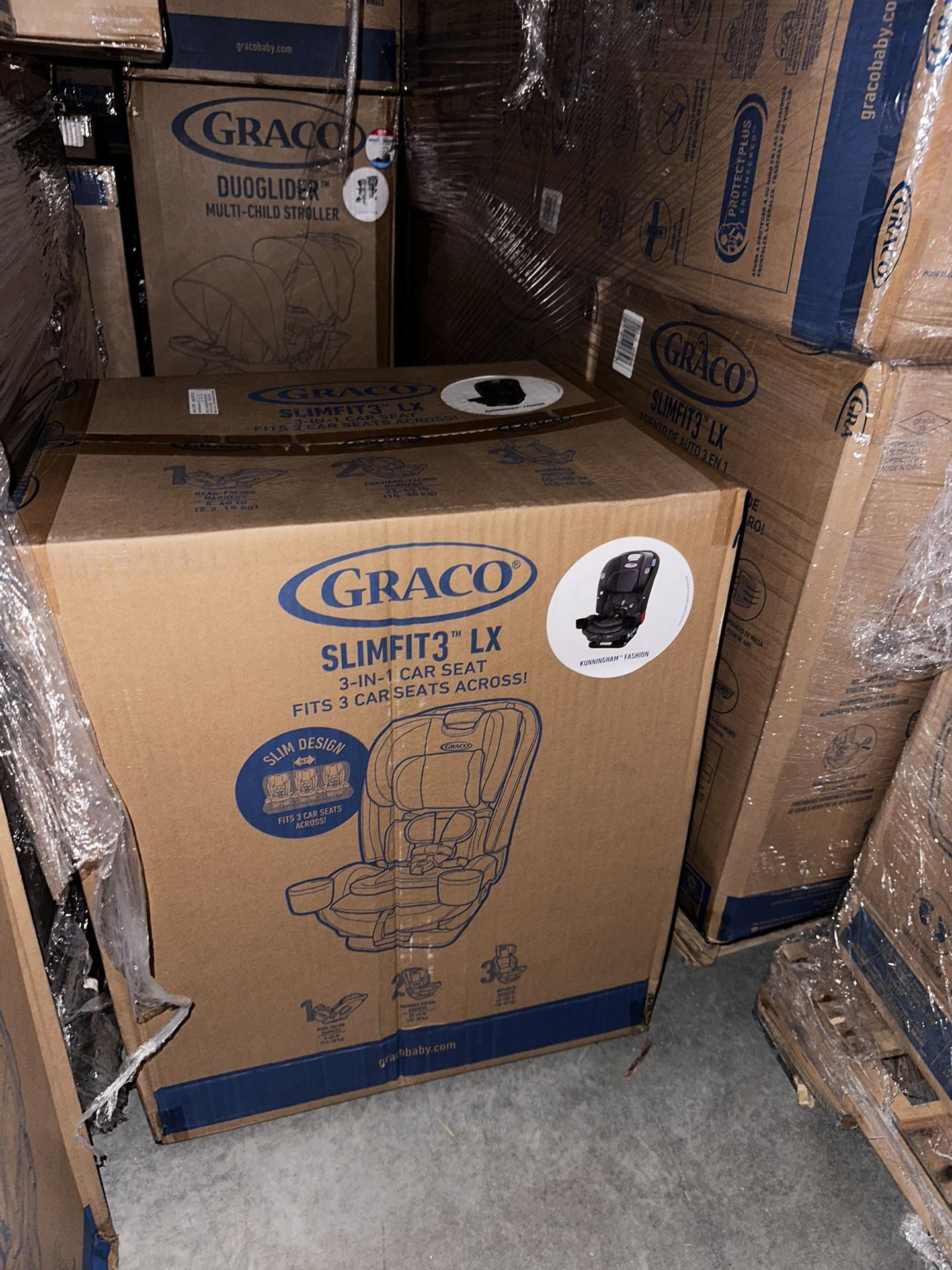 Graco SlimFit3 LX 3-in-1 Car Seat — Kunningham 2.0