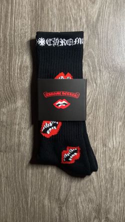 Black Chrome Hearts Socks