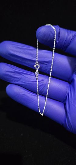 7" 925 Sterling Silver Anchor Link Bracelet