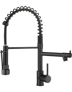 Black Kitchen Faucet