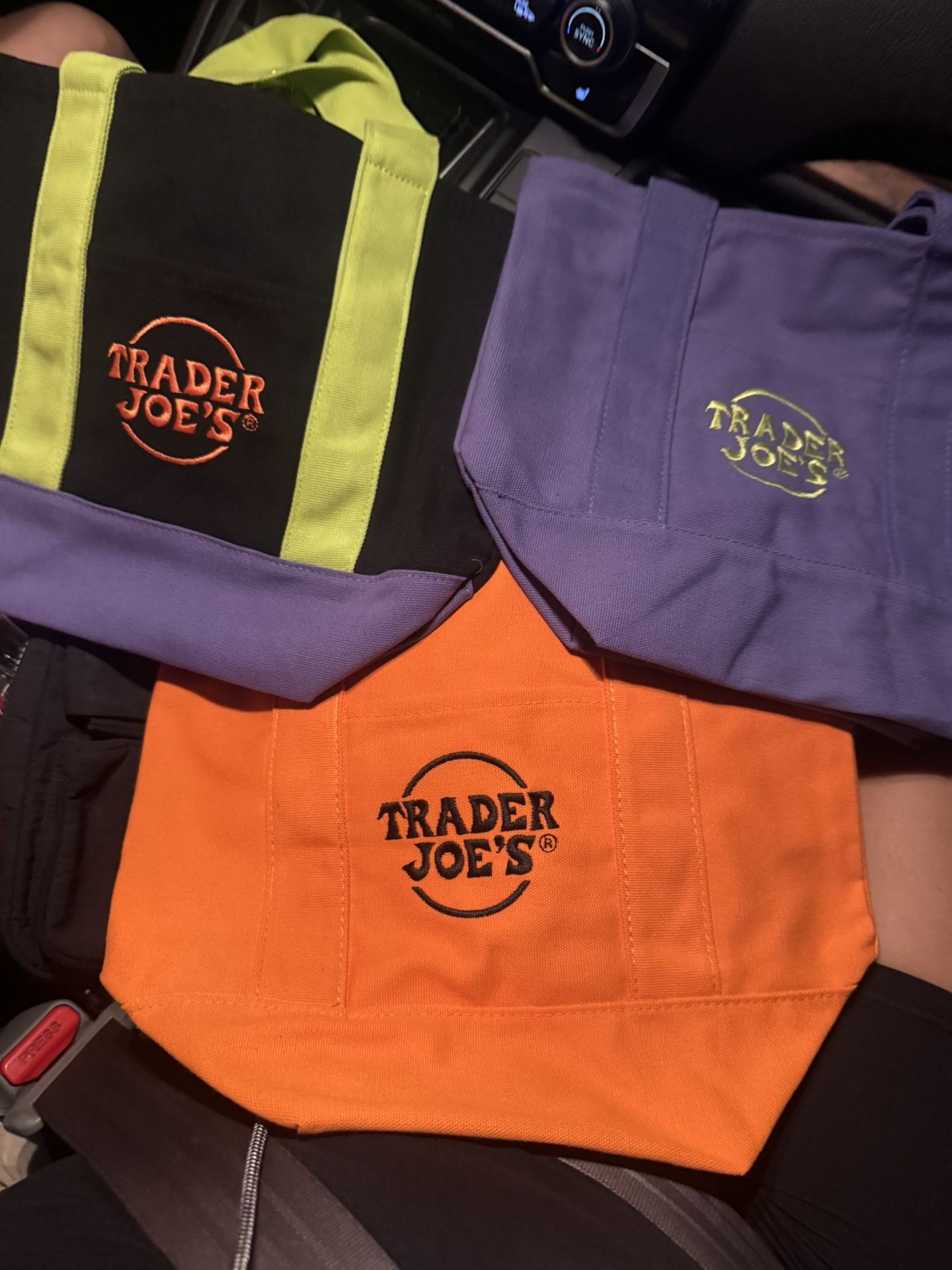 Trader Joe’s Halloween Mini Tote Bags