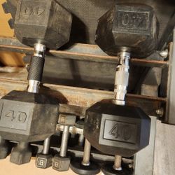 Gym Weights Dumbbells $30 Each