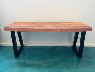Solid Acacia Wood Bench / Coffee Table