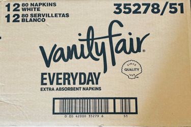 Vanityfair Extra Absorbent Napkins 960 Count