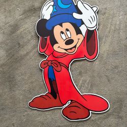 Mickey Wood Cutout 