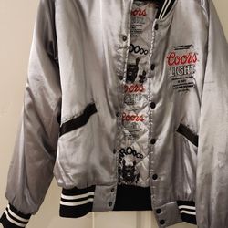 Satin Bomber Jacket Authentic Laundry Room Edition Coor Light