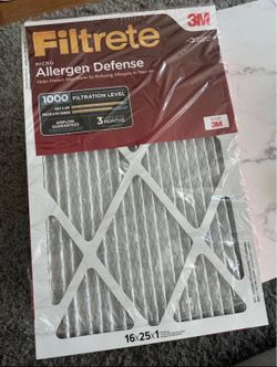 (2) new - 3M Filtrete 15x25x1 home filters