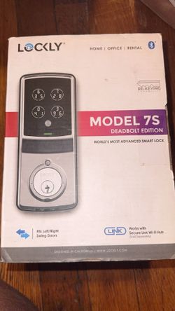 Lockly Model 7S Deadbolt Edition Smart Lock