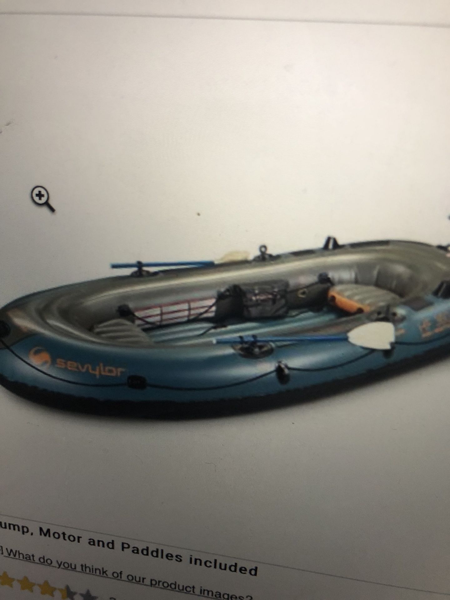 Inflatable 6 people boat