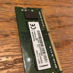 Kingston Computer Laptop 8 GB Ram Space Card