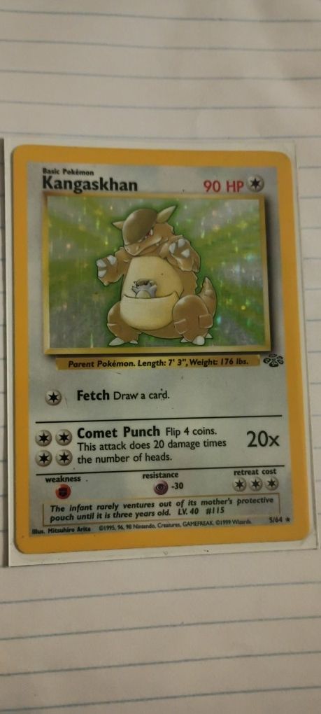 1995,96,98 5/64 Kangaskhan Holo