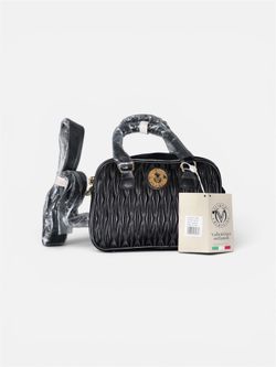 Valentino Orlandi Black Handbag Purse NWT (New With Tags)
