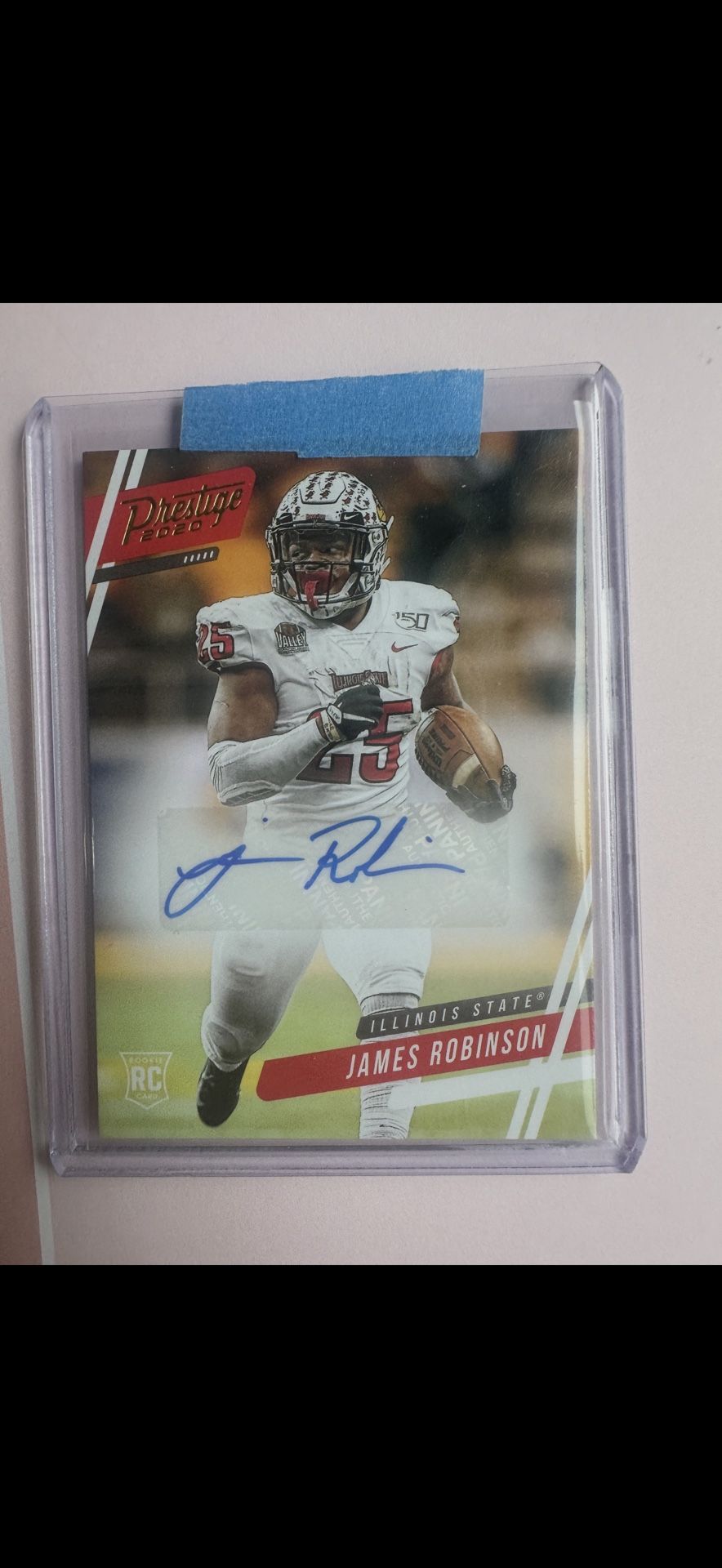 Panini NFLPA James Robinson Card prestige 2020 