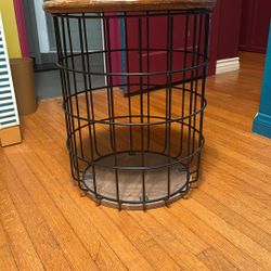 Side Table With Storage