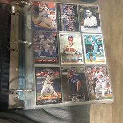 Baseball Trading Cards There’s Like About 300 Cards