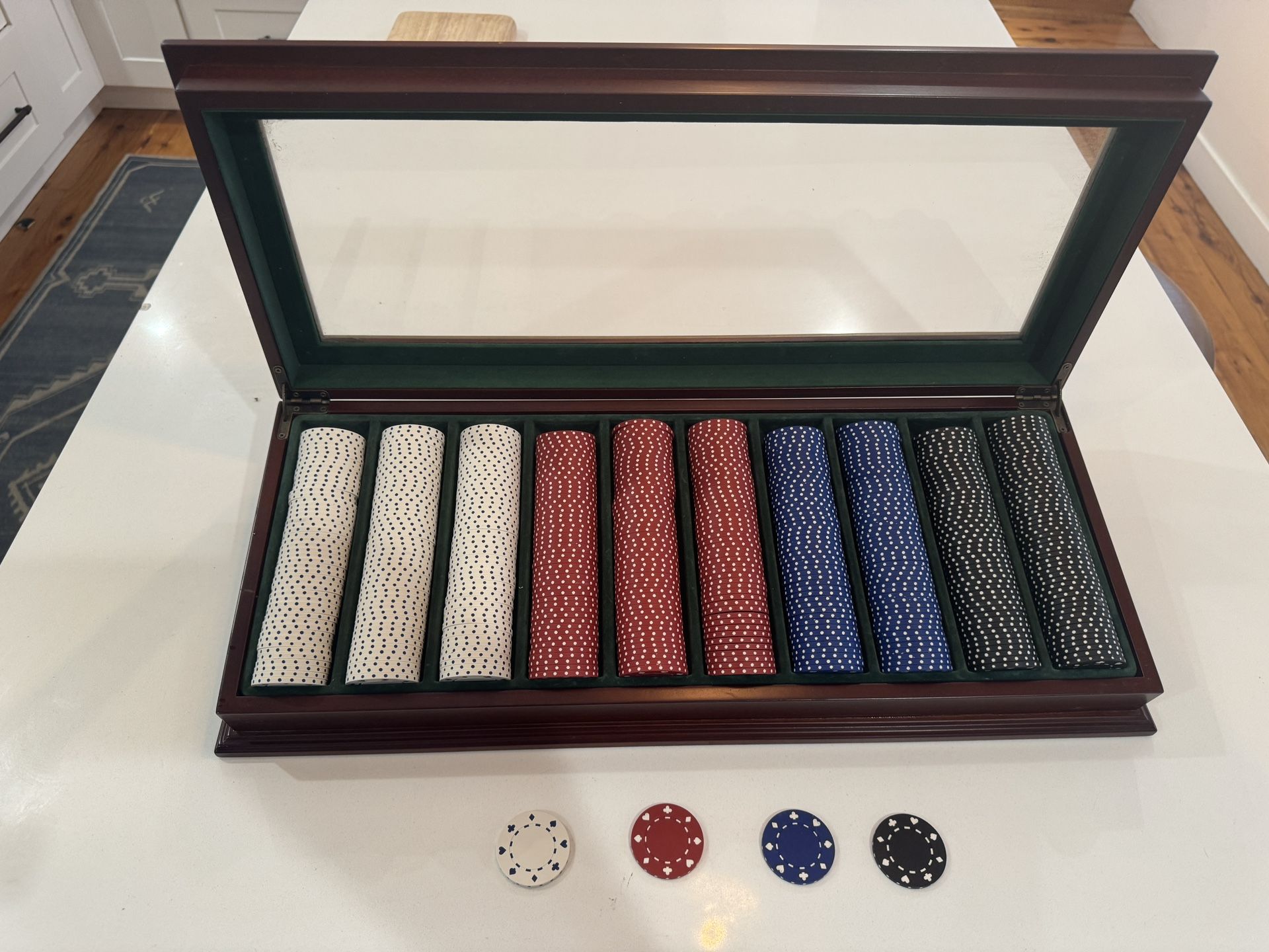 Bombay Company 500 Piece Poker Chip Set