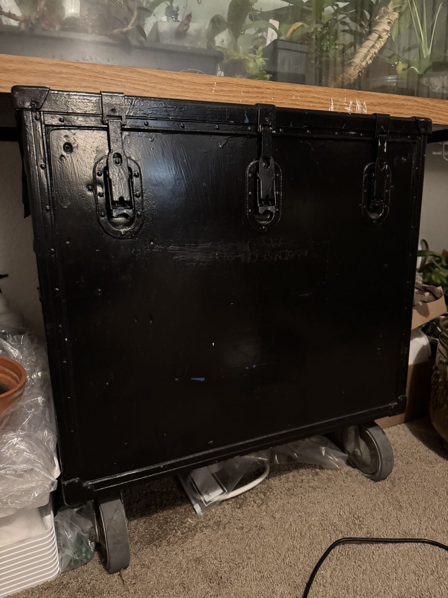 Black Trap Case For Musicians
