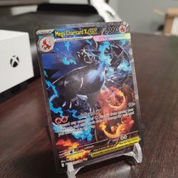 Pokemon Phantasmal Flames Mega Charizard X EX SIR 125/094 
