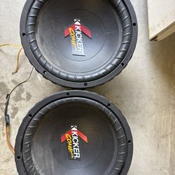 Kicker Comp VR 12’s 