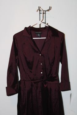 Cachet Wine Color Dress 